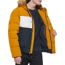 Tommy Hilfiger Men's Arctic Cloth Quilted Snorkel Bomber Jacket - Gold - Small - Brand New