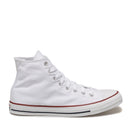 CONVERSE CHUCK TAYLOR ALL STAR CANVAS HIGH TOP - MEN 8 WOMEN 10 - OPTICAL WHITE - Like New