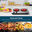 DIDO 1800W Ceramic Electric Hot Plate Cooking Dual 7.1" Infrared Burners - NEW - Brand New