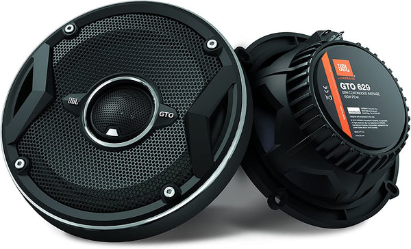 JBL GTO629 Premium 6.5" Co-Axial Speaker Set of 2 - Black Like New