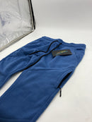 LOGAN AND MARTIN SPORT NYC JOGGER PANTS TWO POCKET - SIZE: MEN M - BLUE HEATHER - Brand New