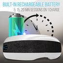 SERENELIFE STRESS THERAPY ELECTRIC EYE MASSAGER WIRELESS DIGITAL MASK MACHINE - Like New