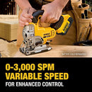 DEWALT 20V MAX XR Jig Saw 3,000 Blade Speed Motor Bare Tool DCS331B - Yellow - Like New