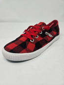 BLOWFISH MALIBU WOMEN’S SNEAKERS - SIZE: WOMEN 8 - RED/BLACK - Like New