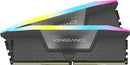 VENGEANCE RGB 64GB (2x32GB) DDR5 C40 AMD EXPO - CMH64GX5M2B5600Z40 BLACK New