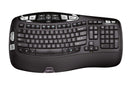 LOGITECH K350 WIRELESS FULL-SIZE KEYBOARD, BLACK - BLK - Like New