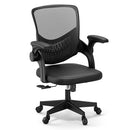 Nazhura Mesh Office Desk Chair with Adjustable Height (Mid-Height, Black) - Like New