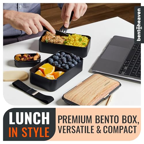 Bentoheaven Premium Bento Box Adult Lunch Box with Compartments for Women & Men - Like New