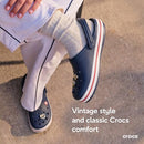 B09XBN5BRP Crocs Crocband Clog Navy Men's 13, Women's 15 Medium - Brand New