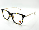 MAUI JIM EYEGLASSES MJO2237-10 BROWN TORTOISE GOLD FRAME 50-19-146MM - Like New