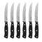 CUISINART C77TR-S6SK TRIPLE RIVET COLLECTION 6-PIECE STEAK KNIFE SET Rapid DOM Like New