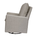 BABYLETTO CALI PILLOWBACK SWIVEL GLIDER IN ECO-PERFORMANCE FABRIC - GRAY - Like New