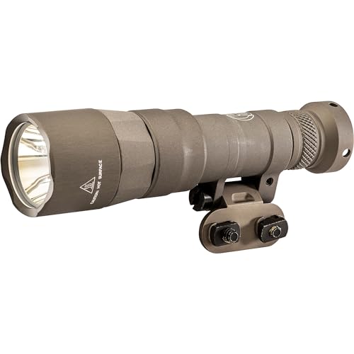 SureFire Dual Fuel Scout Light Pro Turbo High-Candela LED WeaponLights TAN - Like New