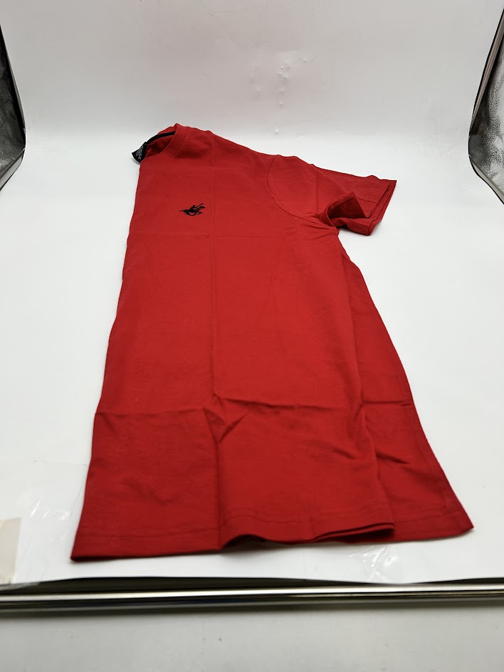 PACIFIC POLO CLUB MEN'S SHORT SLEEVE WITH T-SHIRT - SIZE: MEN XL - RED - Brand New