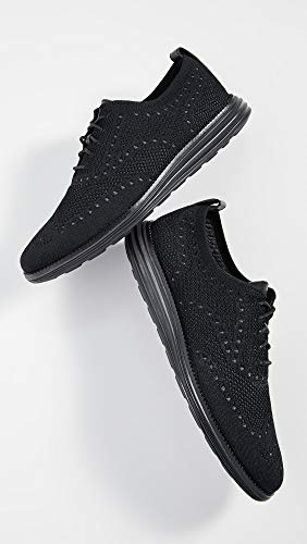 COLE HAAN MEN'S ORIGINALGRAND STITCHLITE WINGTIP - SIZE: MEN 11.5 - BLACK - Like New