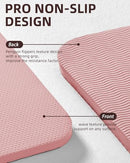 YOTTOY Yoga Mat, Extra Wide Non-Slip Exercise Mats - Pink - Brand New