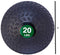 Signature Fitness Workout Exercise Weighted Medicine Ball, Wall and Slam - 20LB - Like New