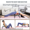 MBB AB SLIM/MINI INVERSION TABLE MASSAGE CHAIR YOGA CHAIR BLACK/RED/YELLOW - Like New