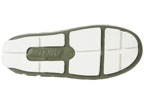 FLO & ASON FLOAFERS UNISEX-CHILD PRODIGY BOAT SHOE SIZE C12 - CYPRESS/WHITE - Brand New