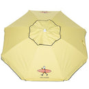 LIFE IS GOOD 6.5' OUTDOOR BEACH UMBRELLA ANCHORX HEAVY DUTY WIND STABILITY RED - Like New