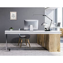 Realspace Architect Desk Lamp Adjustable 21-1/2"H B012XZZBUI - Black/Silver - Brand New