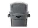 RUBBERMAID BRUTE TRASH CAN DOME LID - 32 GALLON, GRAY - H-1473GR - Like New
