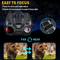 NIGHT VISION GOGGLES 4K INFRARED DIGITAL BINOCULARS4000MAH RECHARGEABLE - BLACK - Like New