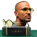 Gunnar Loki Asgard Edition Gaming Glasses - Emerald Gold Amber Lens - Like New