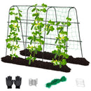 LALAHONI GARDEN TRELLIS FOR CLIMBING PLANTS OUTDOOR，BLACK H 48" x L 65" - BLACK - Like New