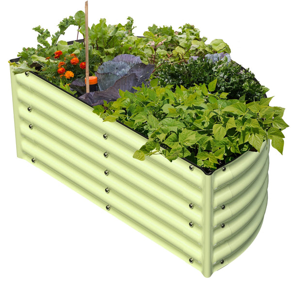 Olle Metal Raised Garden Beds 17" Tall 47”*27” MC221219000005 - Sage Green - Like New