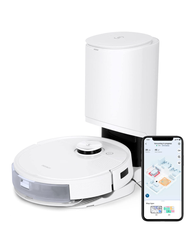 DEEBOT ECOVACS DEEBOT T9+ ROBOT VACUUM AND MOP COMBO, 3000PA - Scratch & Dent