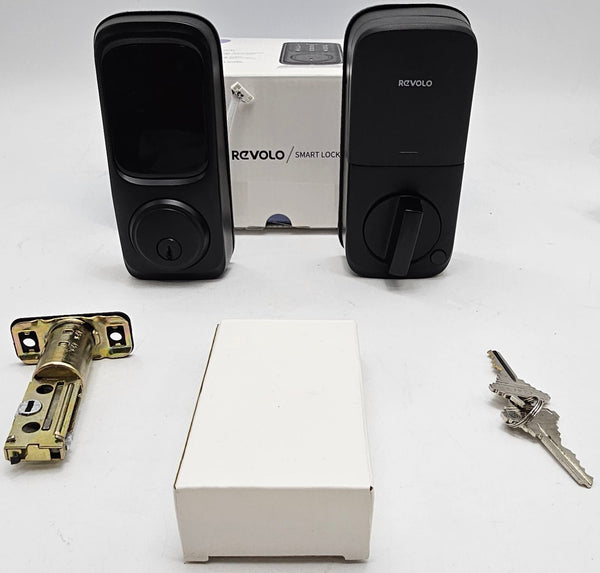 Revolo Door Locks Touchscreen Keypads Keyless Entry Door Lock - Matte Black Like New
