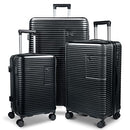 JZRSuitcase 3 peice Luggage Set PC+ABS Hardshell Spinner Wheels TSA Lock 20/28" - Like New
