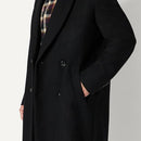 AEMN55612F25 Amazon Essentials Men's Wool Blend Topcoat, Black, Medium - Like New