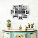 JERRY & MAGGIE - PHOTO FRAME 22X17 - WALL MOUNTING DESIGN - WHITE - Brand New