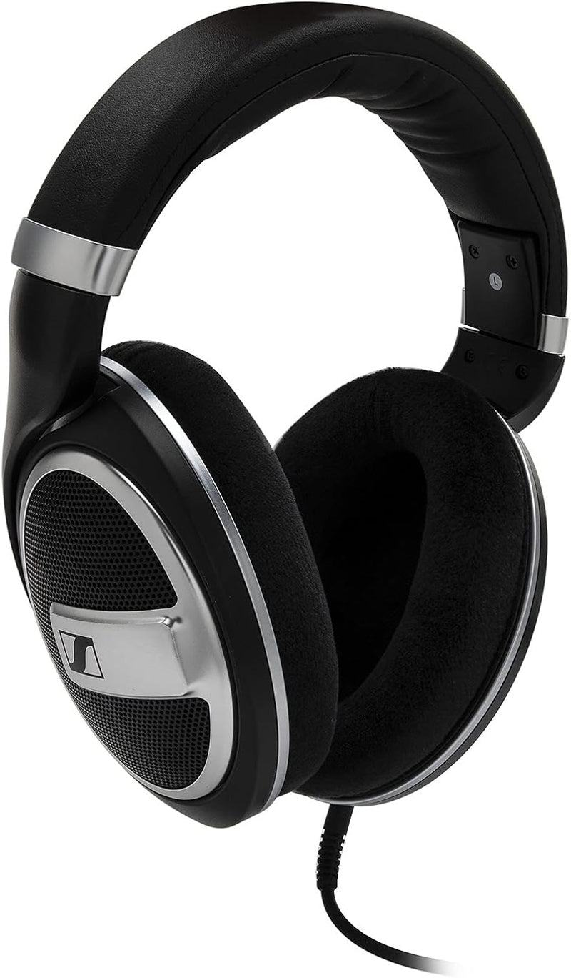 SENNHEISER CONSUMER AUDIO HD 599 SE AROUND EAR OPEN BACK HEADPHONE, BLACK/SILVER New