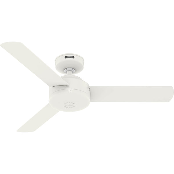 HUNTER FAN COMPANY 51848 PRESTO CEILING FAN - MATTE WHITE - Like New