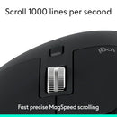 Logitech MX Master 3S Performance Wireless Mouse, 910-007500 -  Black - Like New