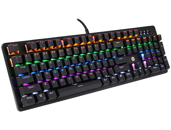 HP GK100 MECHANICAL GAMING KEYBOARD - BLACK - Like New