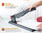 BOSTITCH OFFICE HEAVY DUTY STAPLER 215 SHEET CAPACITY JAM-FREE RELOAD BLACK - Like New