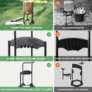 Flanagan 12''x 17''XXL Kindling Splitter Wood 9LBS Firewood Splitter 6LBS Hammer - Brand New