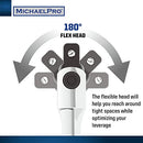 MICHAELPRO MP007003 1/2" DRIVE EXTENSION BREAKER BAR/FLEX HANDLE - SILVER - Like New