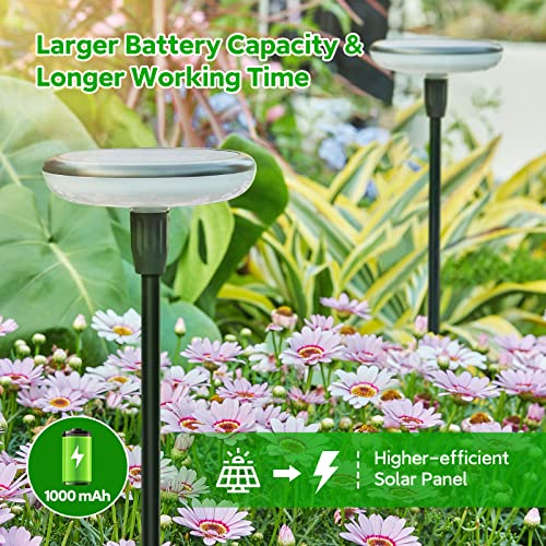 LETMY Solar Outdoor Lights Garden Decor 6 Pack YBD-002 - Like New