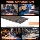 Rotvik 200Amp Stick Welder Large LED Display 110V/220V Dual Voltage - Orange - Like New