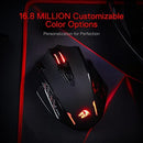RED DRAGON M913 IMPACT ELITE WIRELESS GAMING MOUSE 16000 DPI M913-BLACK - Like New