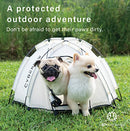 Cyberpaw Premium Cat Dog Bed Portable Pet Tent Outdoor Indoor B0BBN84F9N - White - Brand New