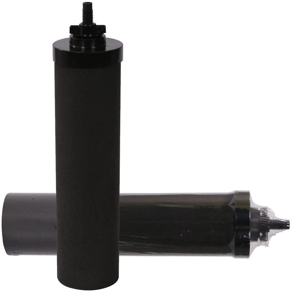 Huining 2PCS Black Water Filters - Household Gravity Filter System - Black - Brand New