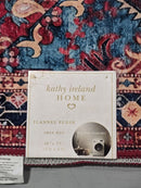 KATHY IRELAND HOME SOFT BRUSHED FLANNEL WASHABLE 30×72 RUNNERS RUG VINTAGE RUBY - Brand New
