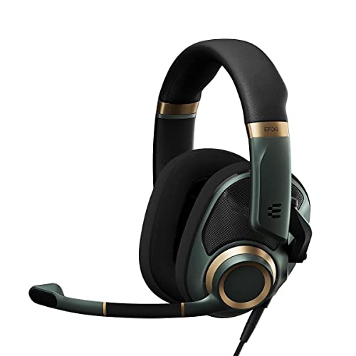 EPOS H6 PRO Open Acoustic Wired Gaming Headset 1000970 - Racing Green - Like New