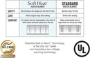 SOFTHEAT PERFECT FIT SOFT HEAT PERFECT FIT SOFTHEAT KING MATTRESS PAD - WHITE - Brand New